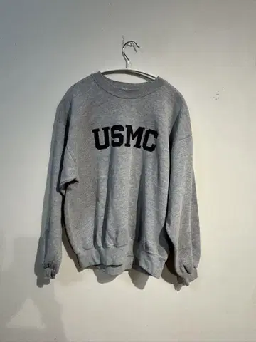 90s USA제 USMC 로고 맨투맨