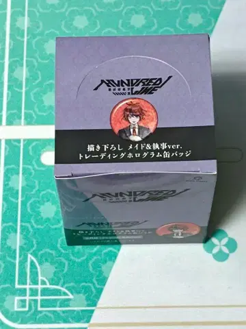 핸드레드라인 집사&메이드 트레이딩 홀로그램 캔뱃지 BOX