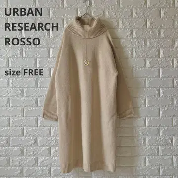 URBANRESEARCH ROSSO 터틀넥 니트 원피스