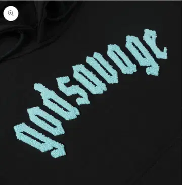 godsvage 블랙 후드티