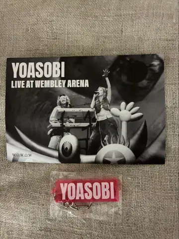 YOASOBI 키링 WANDARA 가챠 핑크
