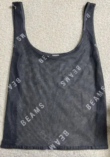 [미사용 새상품] bPr BEAMS 빔즈 메쉬 쇼핑백