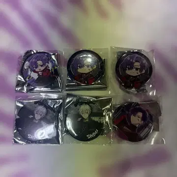 우라시마사카타센 시마 캔뱃지 6개 세트