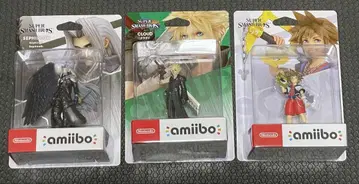 amiibo 피규어 세트 클라우드 세피로스 리쿠