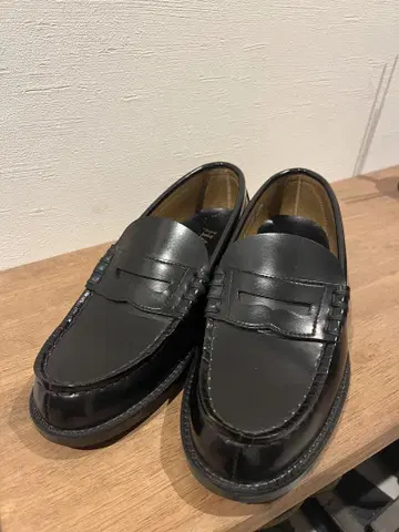 컨디션 최상 하루타 로퍼 23.0cm 3E 인조 가죽