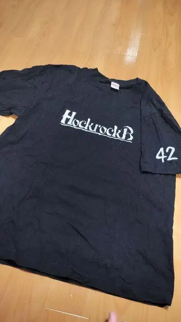 [초레어] 흑자목 시리얼 넘버 T셔츠 XL HockrockB