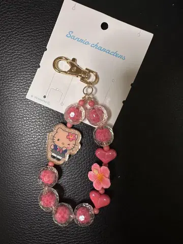 인기 만점 갸루 키티 선번 키티 키링 하이비스커스 하트