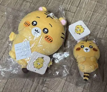 나가노의 호랑이 봉제 인형 복권 C, D상 세트