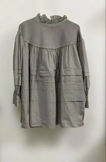 새상품급 야마다야 FENNEL 페넬 옷깃 프릴 개더 블라우스 9호