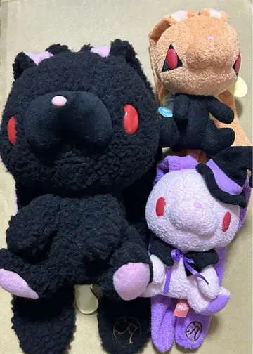 범용 토끼 봉제 인형 할로윈 시프 보아 블랙