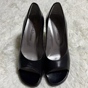 PIinky&Dianne 핑키&다이앤 오픈토 펌프스 가죽
