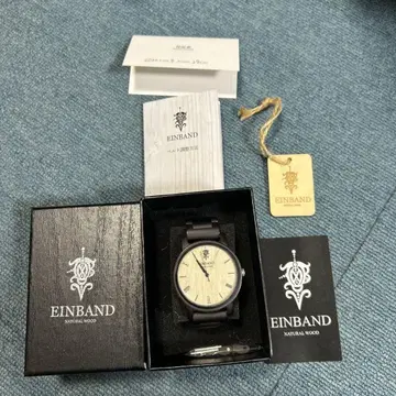 EINBAND 손목시계 Natural Wood