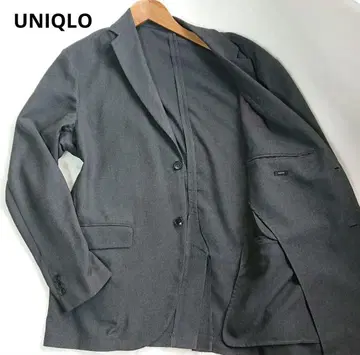 UNIQLO 감동 자켓 슬림 핏 XXL 다크 그레이