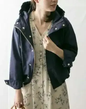 URBAN RESEARCH 그로그랭 나일론 후데트 후드티