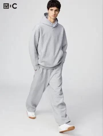 UNIQLO C 스웨트 팬츠 그레이 S