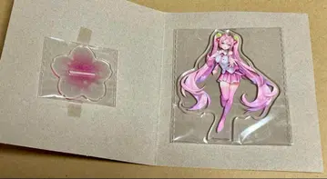 하츠네 미쿠 아크릴 스탠드 사쿠라 미쿠 모모코