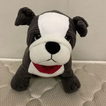 강아지 봉제 인형 그레이와 화이트