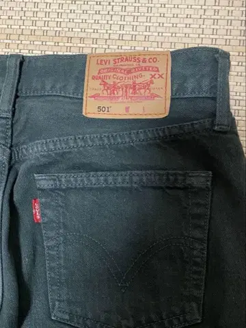 [ Levi's 501 ] 그린 501 데님 W29 L31
