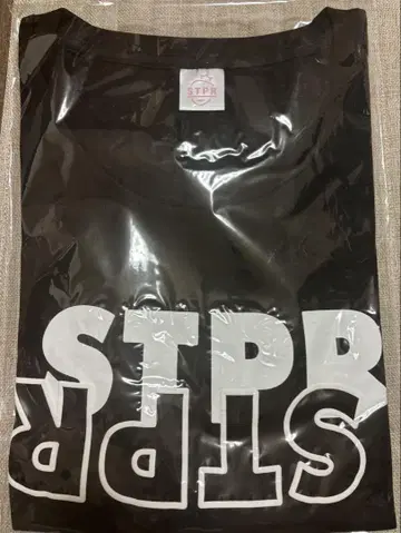 STPR 로고 T셔츠 블랙