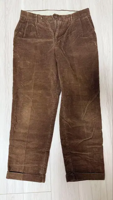 [ DOCKERS ] 브라운 코듀로이 스트레이트 팬츠