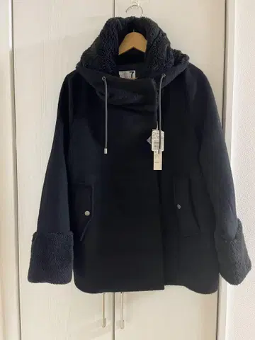 soeur7 (수르7) 스콧 클럽 야마다야 코트 블랙 9호