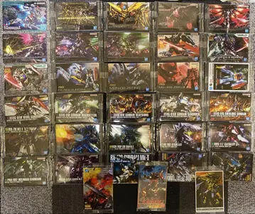 GUNDAM 건담 프라모델 패키지 아트 구미 2 전 33종 풀 컴프 세트