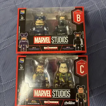 MARVEL STUDIOS 베어브릭 피규어 세트