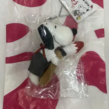긴자 미츠코시 회장 한정판 완판템 스누피 서예가 키링 2018