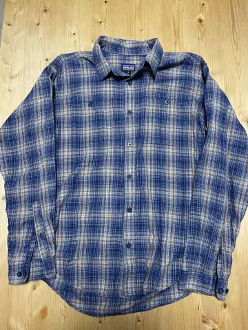 Patagonia 코튼 체크 셔츠 플란넬 셔츠