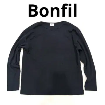 Bonfil 봉필 긴팔 보트넥 티셔츠