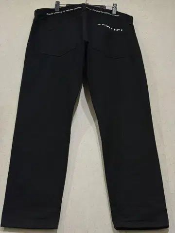 시퀄 프래그먼트 후지와라 히로시 셀비지 데님 팬츠 블랙