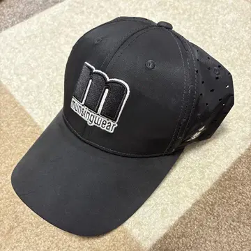 MUNSING WEAR 먼싱웨어 2023년 모델 캡 블랙