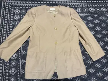 BELLEBALARD 노카라 자켓 XL 베이지