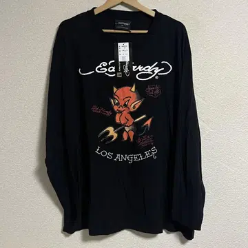 새상품 ED HARDY 에드하디 데빌 롱T 4L