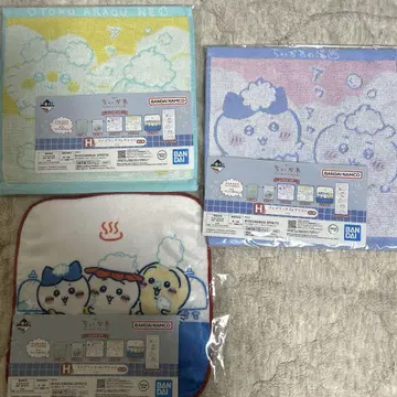 제일복권 치이카와 (먼작귀) H상 패브릭 컬렉션 3매 세트