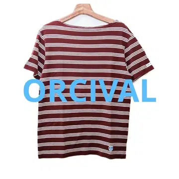 [ 컨디션 최상 ] ORCIVAL 오르치발 보더 티셔츠 size 3