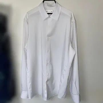 ZARA 화이트 긴팔 셔츠 40 M 사이즈 정도