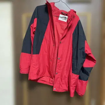 THE NORTH FACE 나일론 자켓 M 레드/블랙