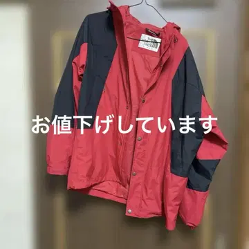 THE NORTH FACE 나일론 자켓 M 레드/블랙