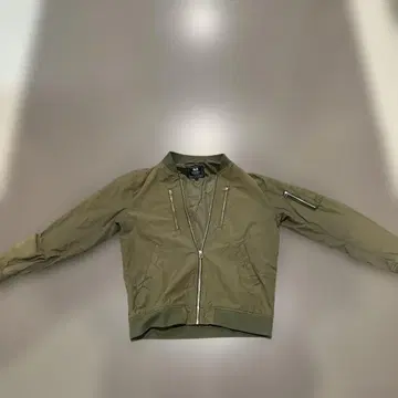 BEAMS 올리브 그린 MA-1 플라이트 자켓
