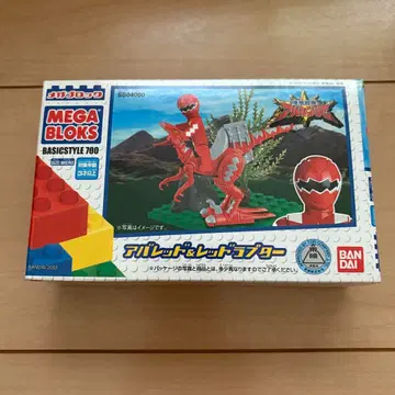 메가 블록 아바렌쟈 아바레드 & 레드 랩터 반다이 슈퍼 전대