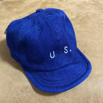 U.S. 자수 파랑 야구 모자
