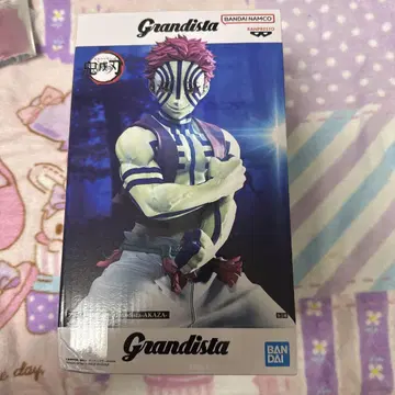 BANDAI Grandista-아카자 귀멸의 칼날 피규어
