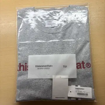 thisisneverthat T셔츠 그레이