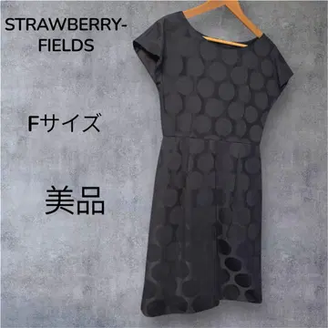 STRAWBERRY-FIELDS 네이비 원피스 새상품급