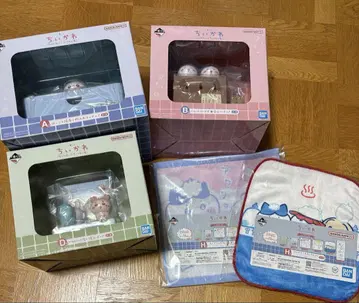 치이카와 제일복권 A상 B상 D상 H상 피규어 타월