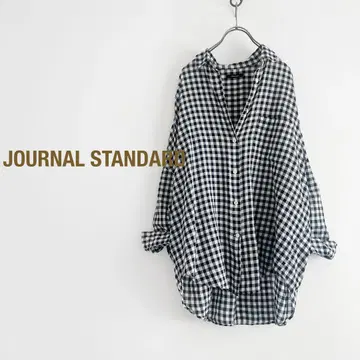 JOURNAL STANDARD 깅엄 체크 셔츠