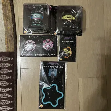산리오 happy 복권 할로윈 5세트 한교동 폼폼푸딩 외