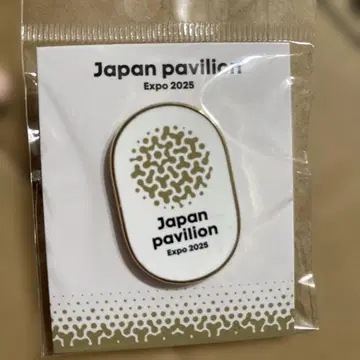 Japan pavilion Expo 2025 핀 배지