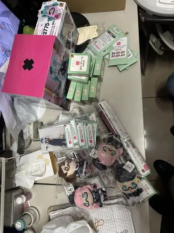 애니메이션 캐릭터 봉제 인형 세트